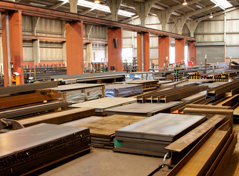 Various grades of steel available at Metaltech Steel Company